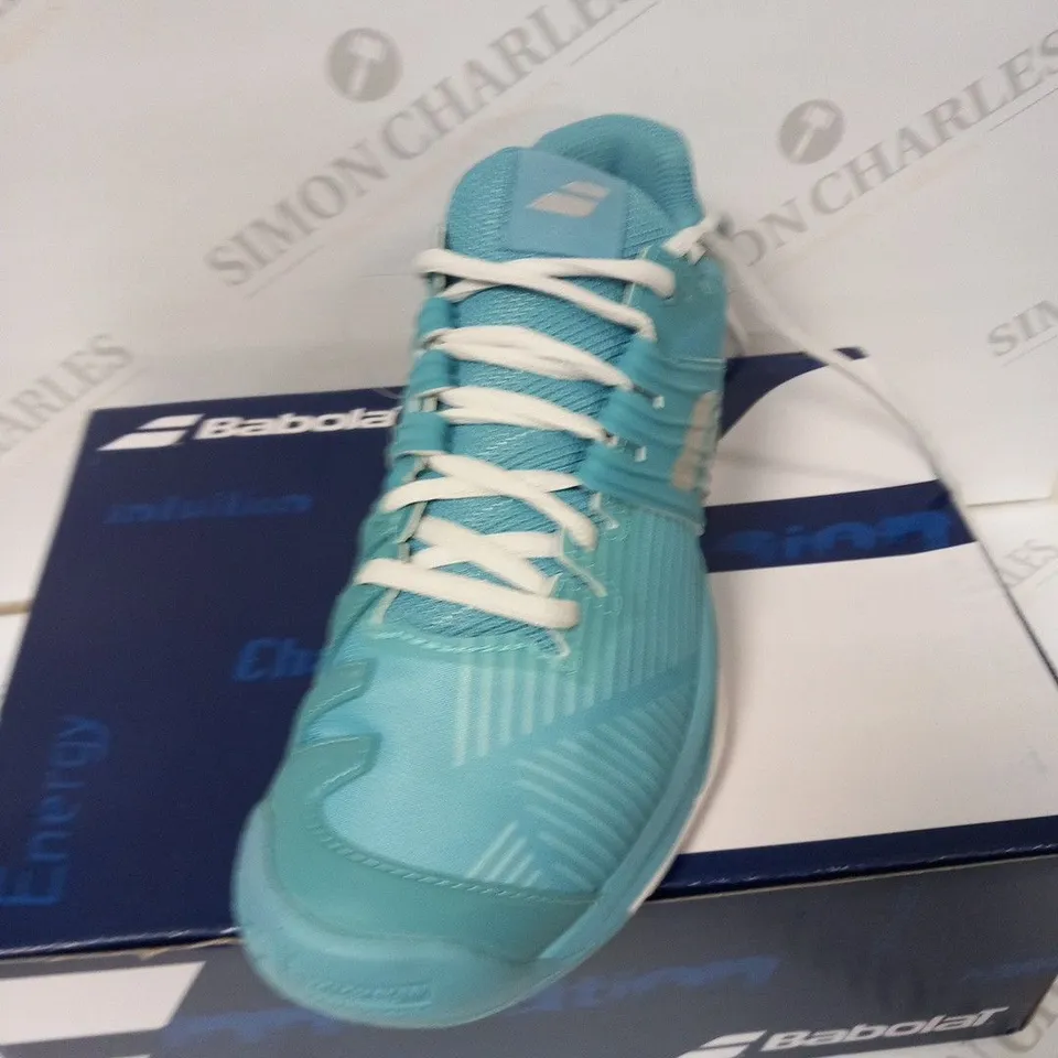 BOXED BABOLAT PROPULSE FURY PORCELAIN BLUE SIZE 7.5