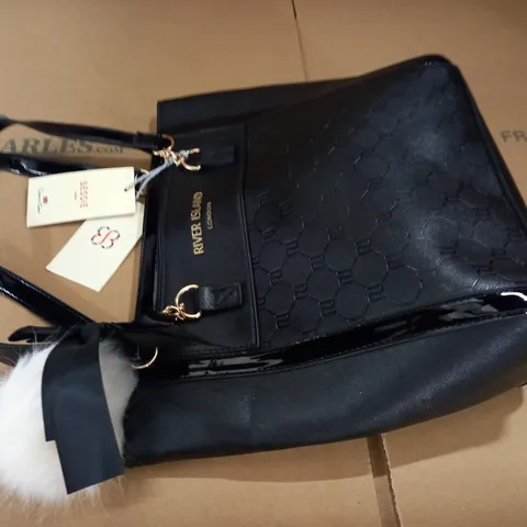 RIVER ISLAND BESSIE BLACK BAG