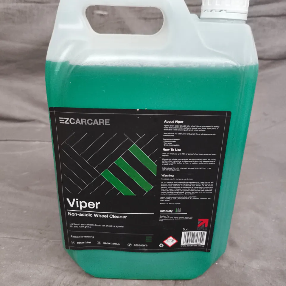 EZ CAR CARE VIPER NON-ACIDIC WHEEL CLEANER - 5L