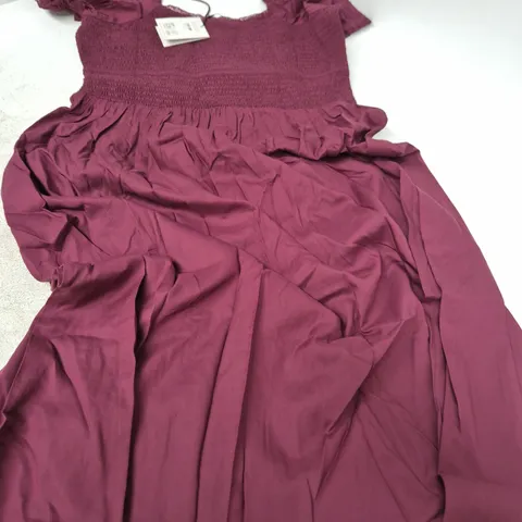 NOBODY'S CHILD SAVANNA MIDI DRESS – UK16 (EU44, USA12), PURPLE