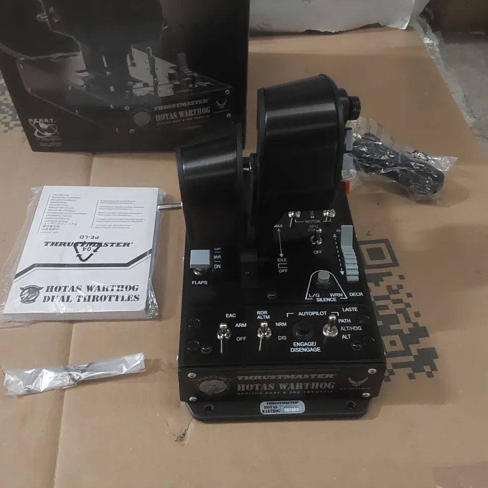 BOXED THRUSTMASTER U.S. AIR FORCE HOTAS WARTHOG DUAL THROTTLES