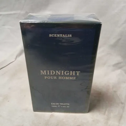 BOXED AND SEALED SCENTIALS MIDNIGHT POUR HOMME EAU DE TOILETTE 100ML