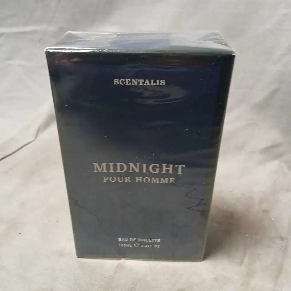 BOXED AND SEALED SCENTIALS MIDNIGHT POUR HOMME EAU DE TOILETTE 100ML
