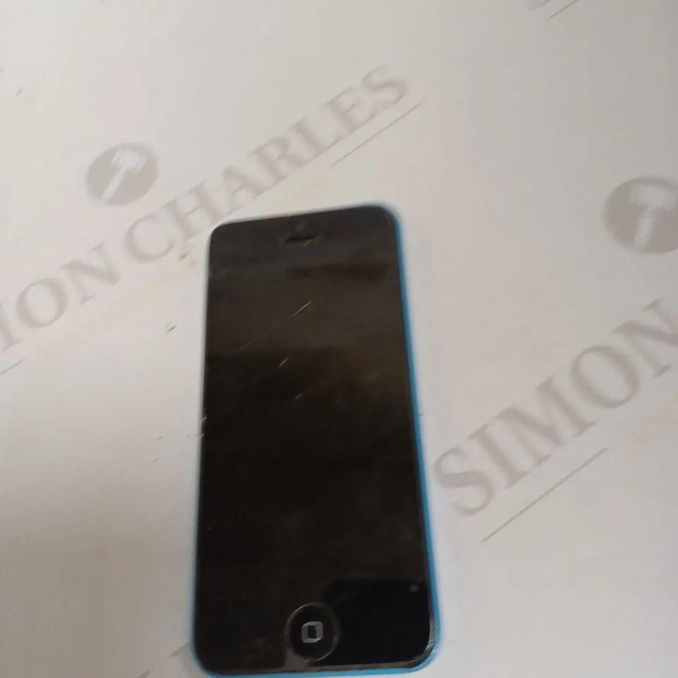 IPHONE 5C BLUE BACK - A1507