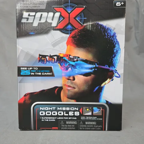 BOXED SPY X NIGHT MISSION GOGGLES