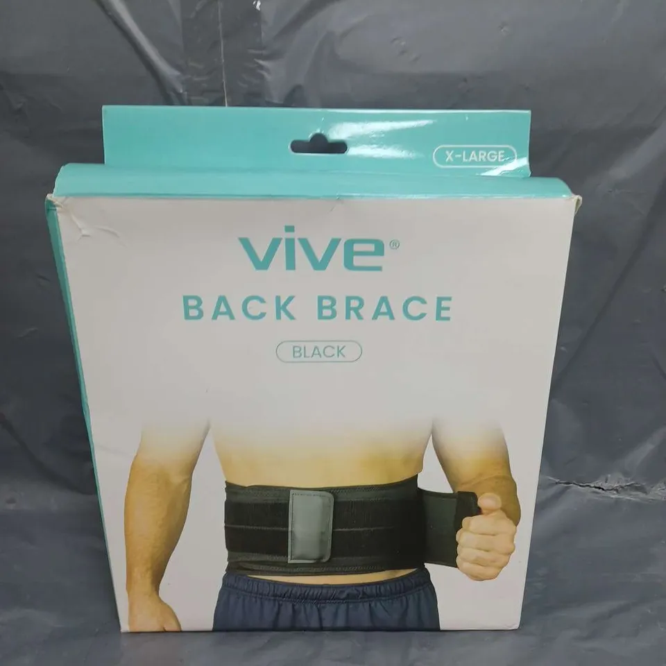 VIVE BACK BRACE BLACK X-LARGE