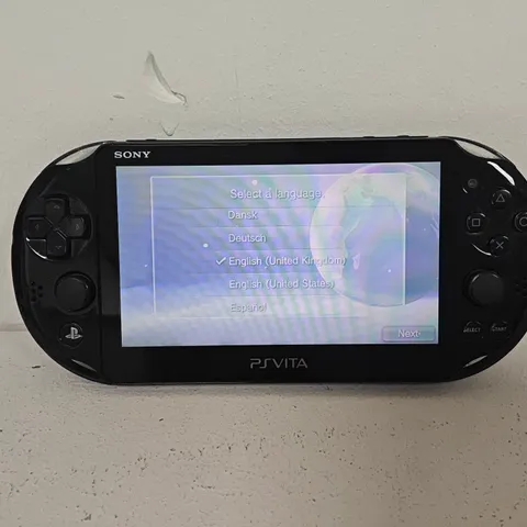 UNBOXED SONY PSVITA HANDHELD GAMING CONSOLE - PCH-2016