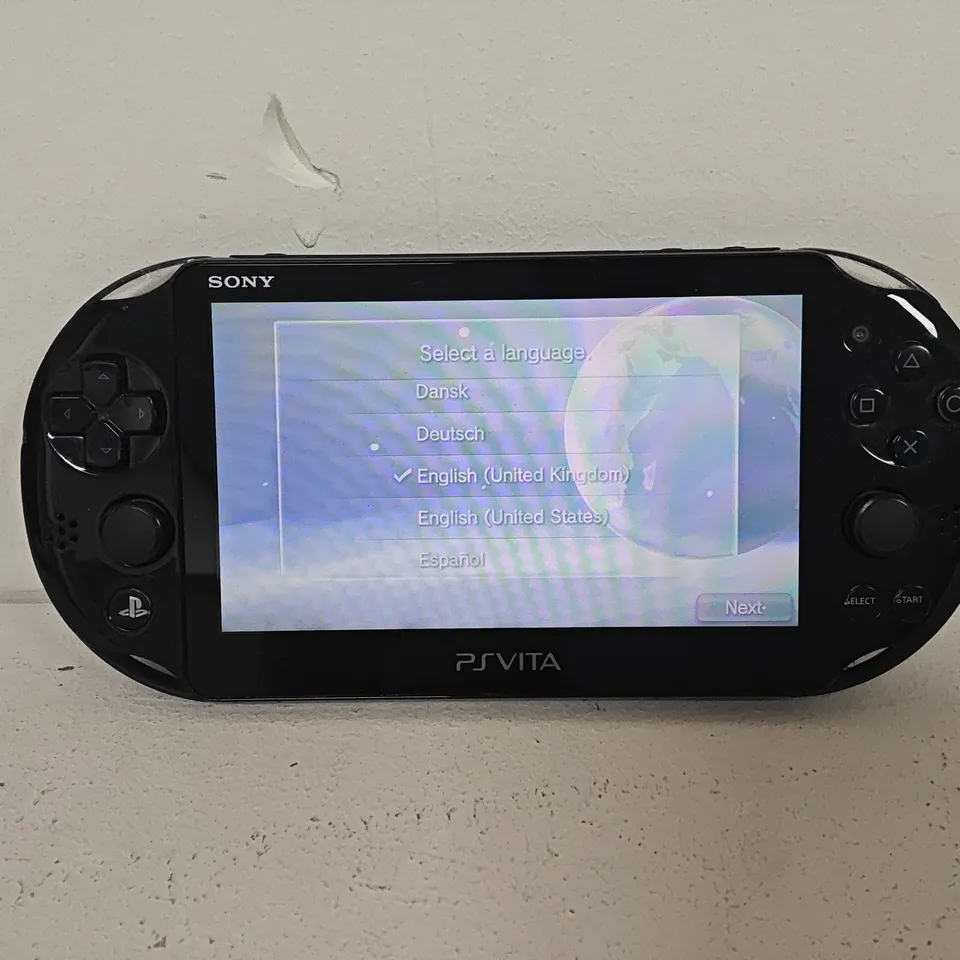 UNBOXED SONY PSVITA HANDHELD GAMING CONSOLE - PCH-2016