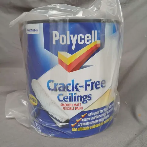 POLYCELL CRACK FREE CEILING 2.5L / COLLECTION ONLY 