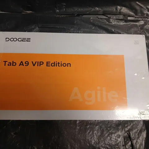 SEALED DOOGEE TAB A9 VIP EDITION TABLET – AURORA BLACK, 64GB ROM, UP TO 12GB RAM