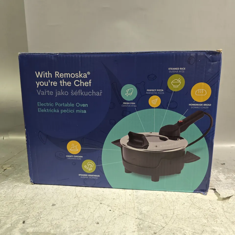 REMOSKA ELECTRIC PORTABLE OVEN 