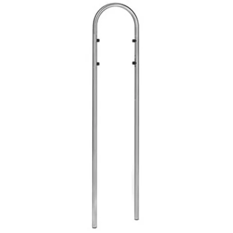 BOXED BURG WΓCHTER MATCHING LETTER BOX STAND NORDIC STANDER 3686NI SILVER 150CM (1 BOX)
