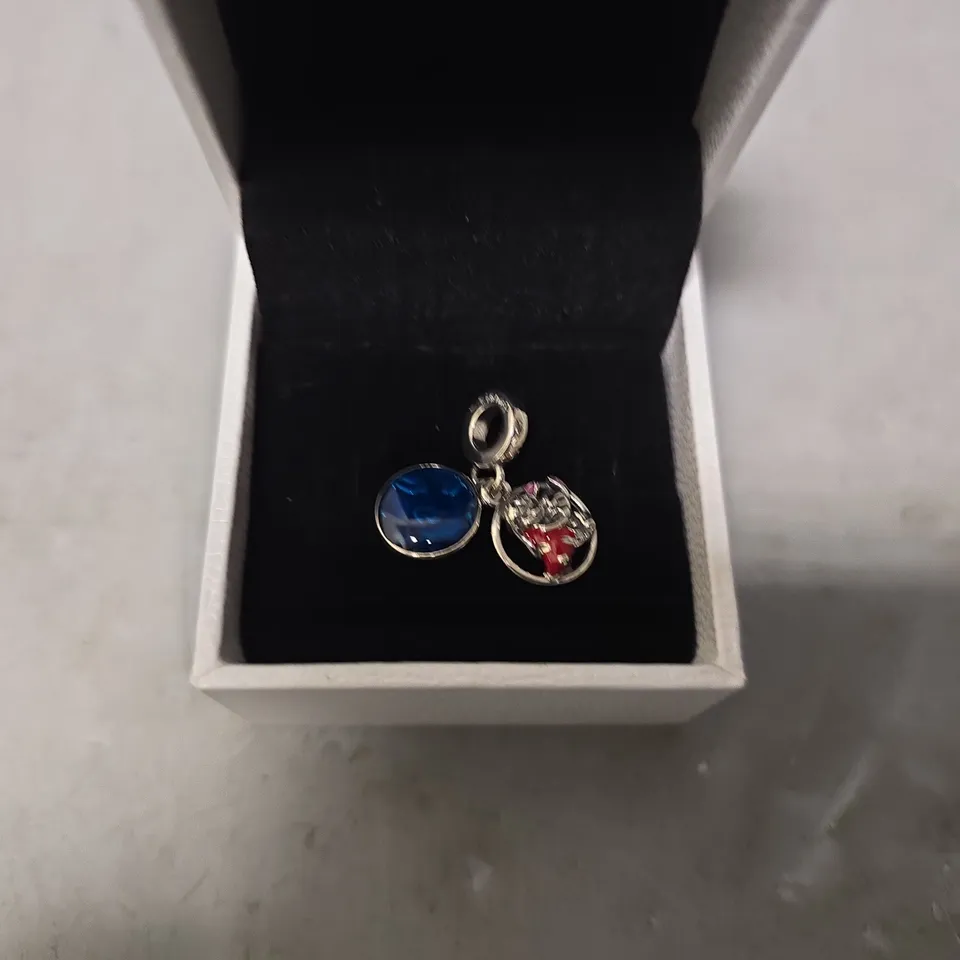 BOXED PANDORA DISNEY LILO & STICH FAMILY DANGLE 