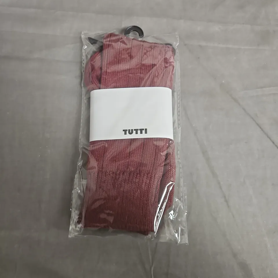 TUTTI KNIT SOCKS – PINK/RED 
