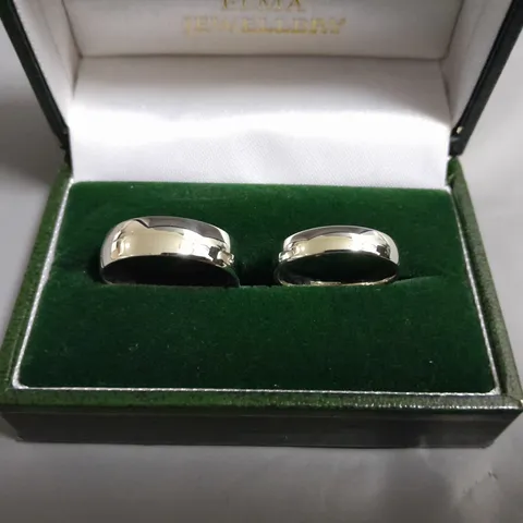 ELMA JEWELLERY HIS AND HERS WEDDING BANDS