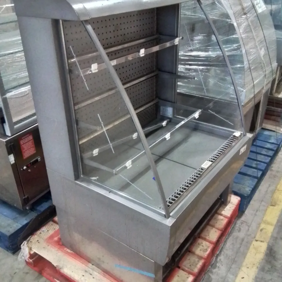 STAINLESS STEEL COMMERCIAL COLD DISPLAY FRIDGE/COUNTER