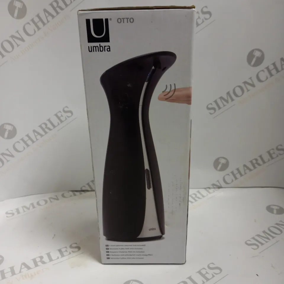 BOXED UMBRA OTTO SENSOR SOAP PUMP 