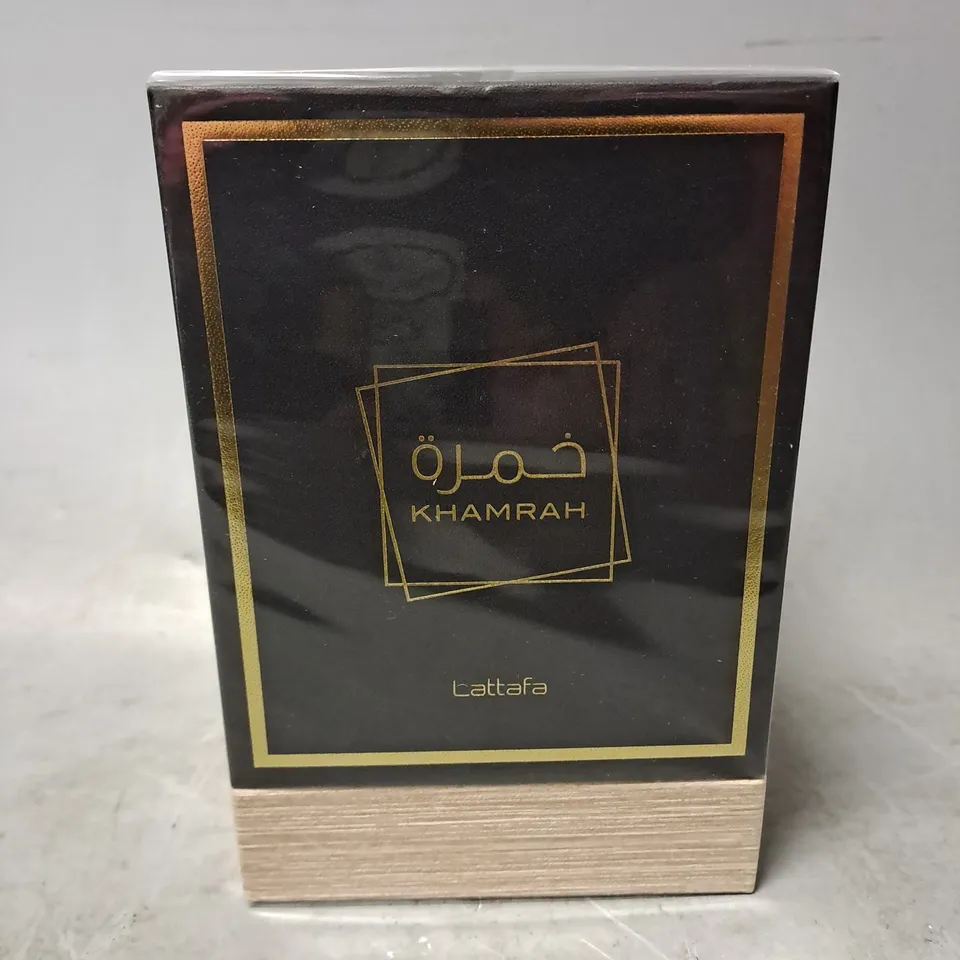 BOXED AND SEALED KHAMRAH LATTAFA EAU DE PARFUM 100ML