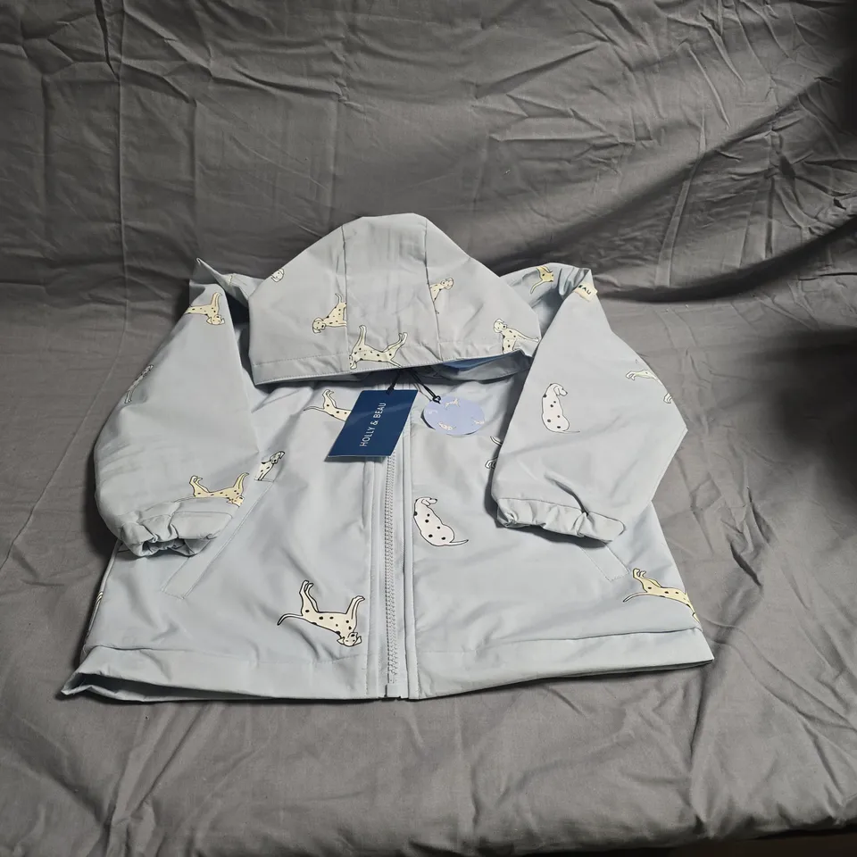 Holly & Beau Dalmatian Raincoat – Kid's Colour-Changing Raincoat, Ages 5-6