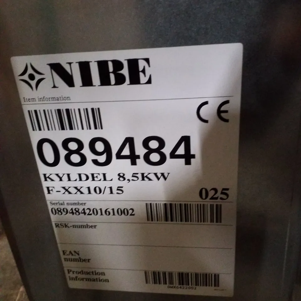 NIBE KYLDEL 8.5KW F-XX10/15 REFRIGERATOR COMPARTMENT