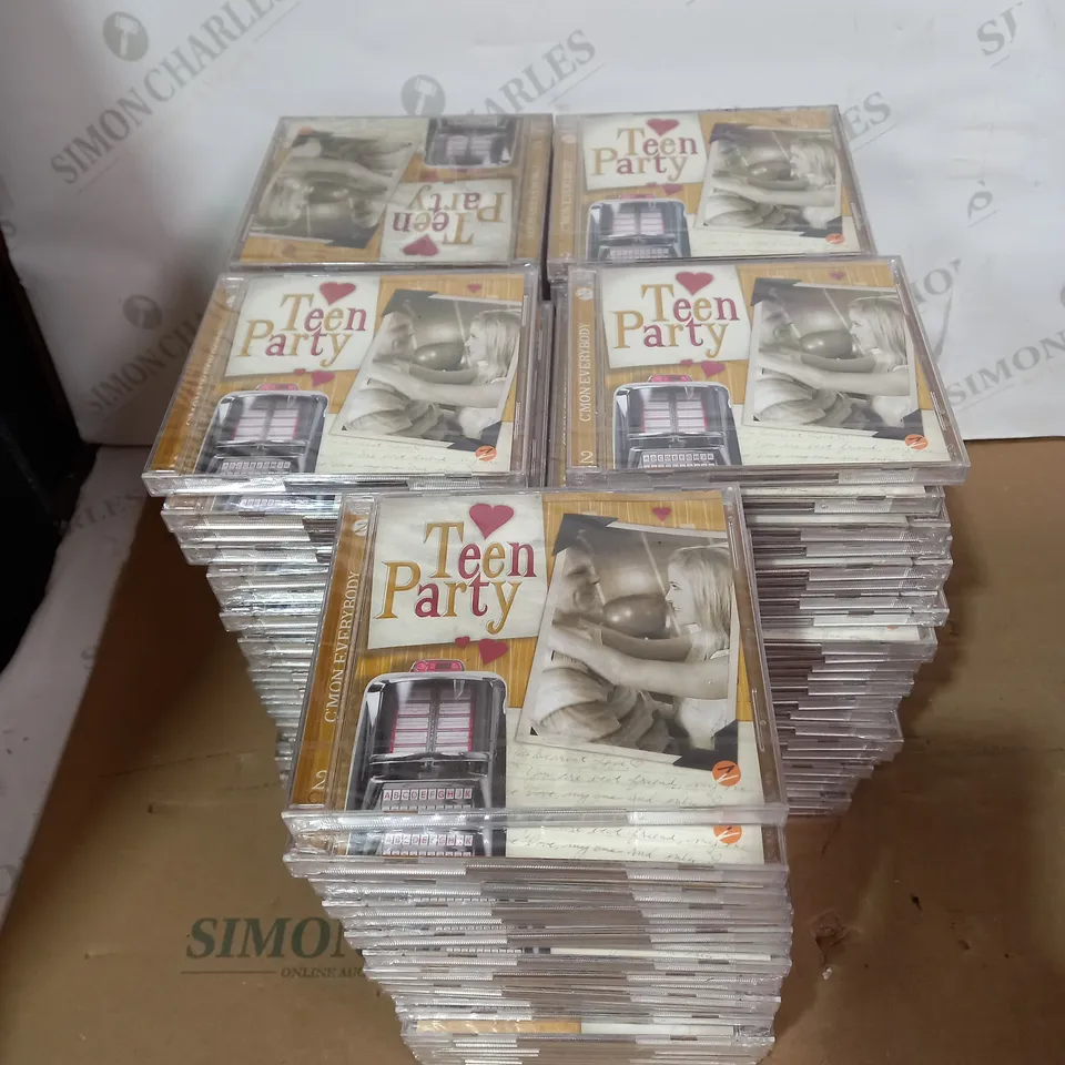 LOT OF APPROX 72 TEEN PARTY C'MON EVERYBODY CDS