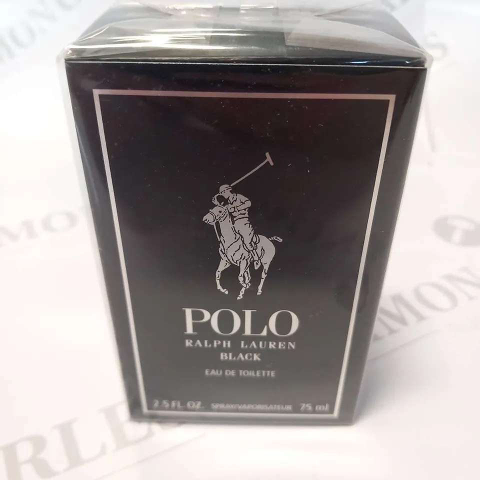 BOXED AND SEALED POLO RALPH LAUREN BLACK EAU DE TOILETTE