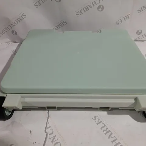 ORGANISED OPTIONS FOLDABLE PLASTIC SHOPPING CART WITH LID