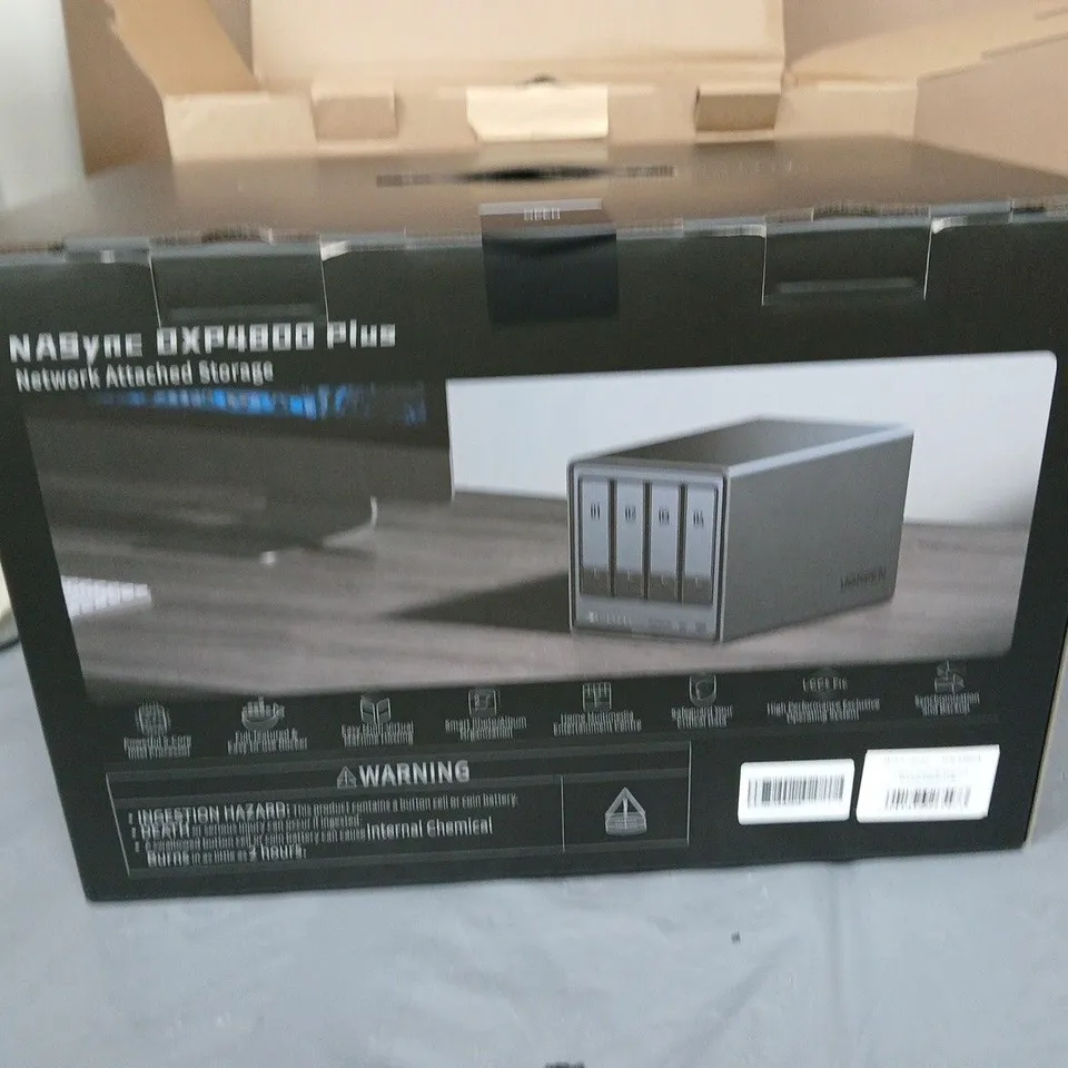 NASYNC NETWORK ATTACHED STORAGE – 4-BAY NAS (BOXED)