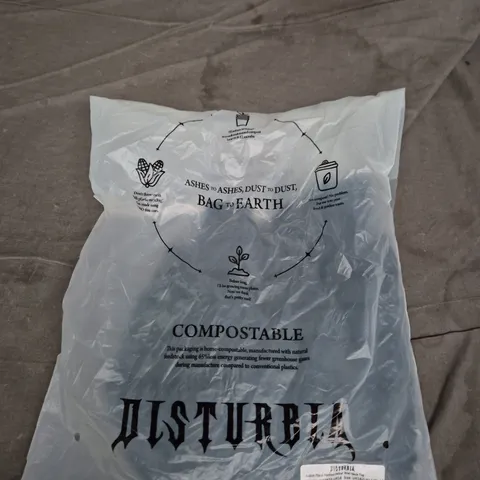 DISTURBIA AVALON FLORAL FLOCKED VELOUR BOAT NECK TOP – UK16