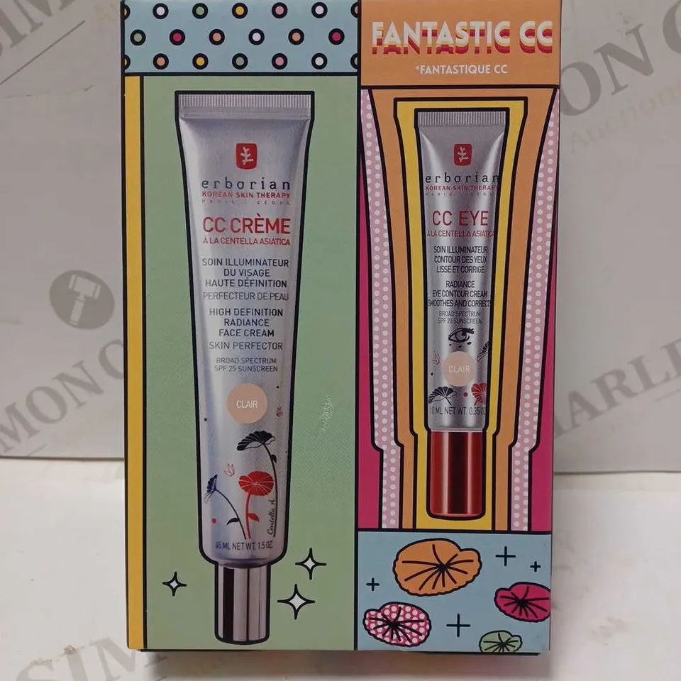 ERBORIAN FANTASTIC CC CREAM GIFT SET - CLAIR 