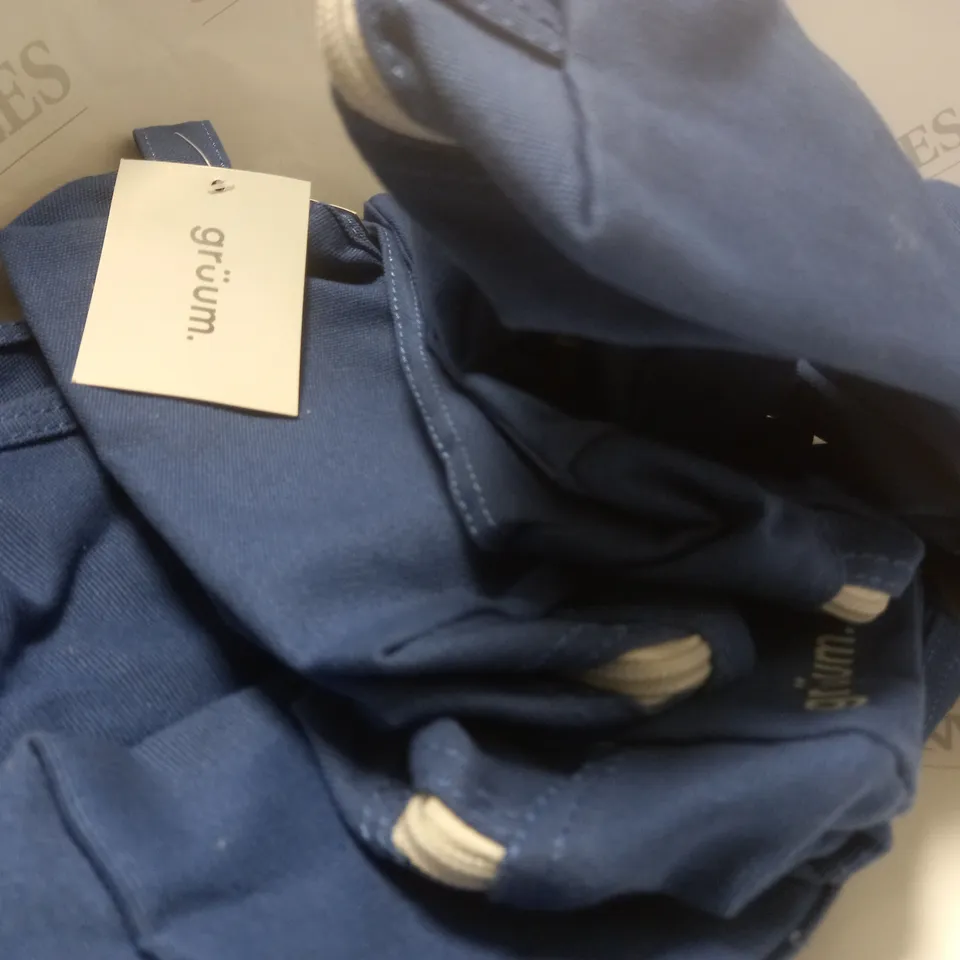 BOX OF APPROX 14 GRÜUM WASH BAGS - BLUE
