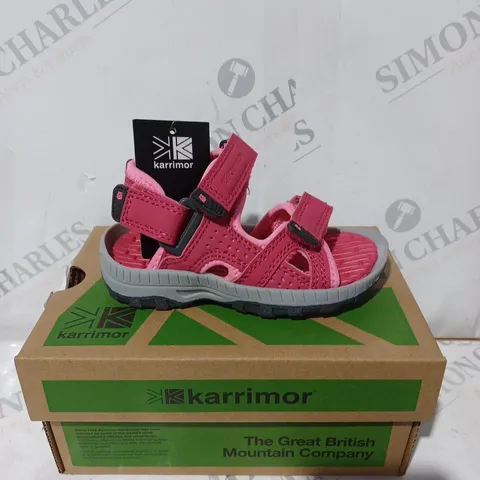 BOXED KARRIMOR ANTIBES INFANT SANDALS - SIZE 23.5 KIDS