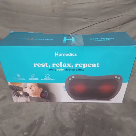 BOXED HOMEDICS EVERYBODY SHIATSU PILLOW