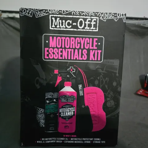 Muc-Off Motorcycle Essentials Kit – Boxed