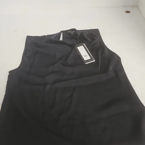 FRENCH CONNECTION DAMASCO AIR FLOW SLEEVELESS TOP β NAVY, XS