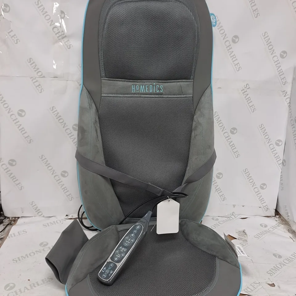 BOXED HOMEDICS GEL BACK MASSAGER MASSAGE CHAIR PAD SEAT COVER