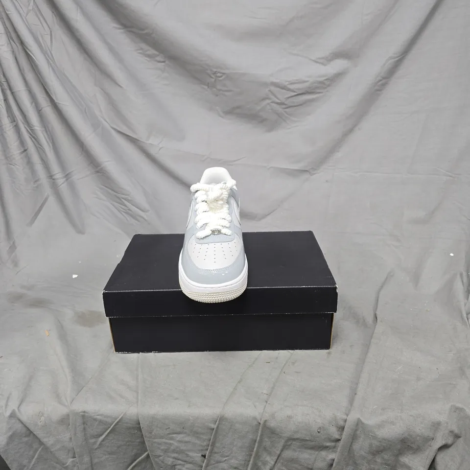 Nike Air Force 1 Low Trainers – Light Grey/White size 7.5