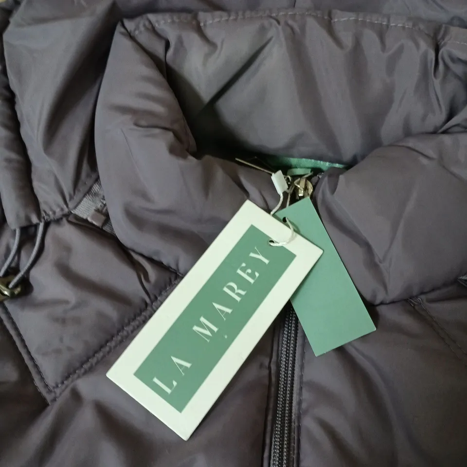 La Marey Quilted Jacket – UK Size L, Purple