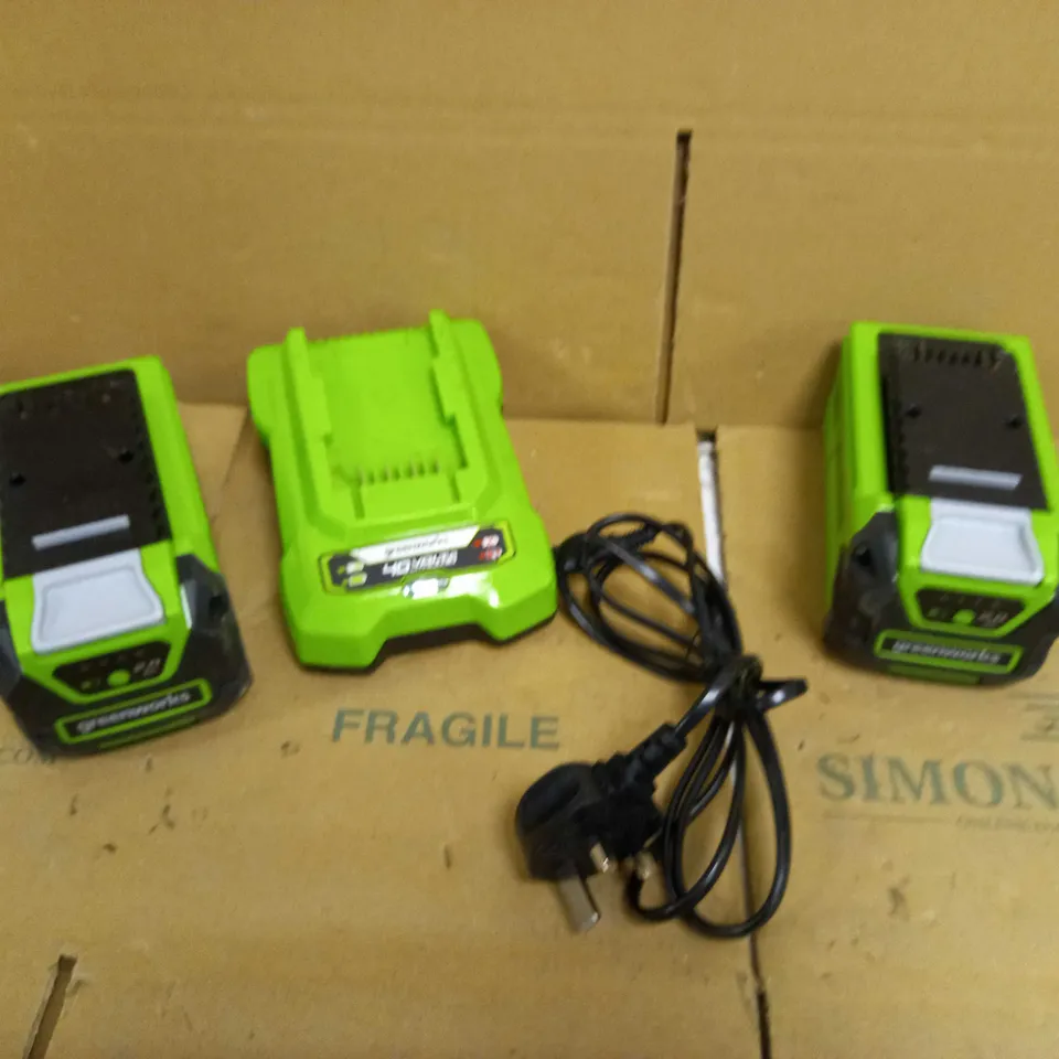 GREENWORKS G-MAX CORDLESS LAWNMOWER