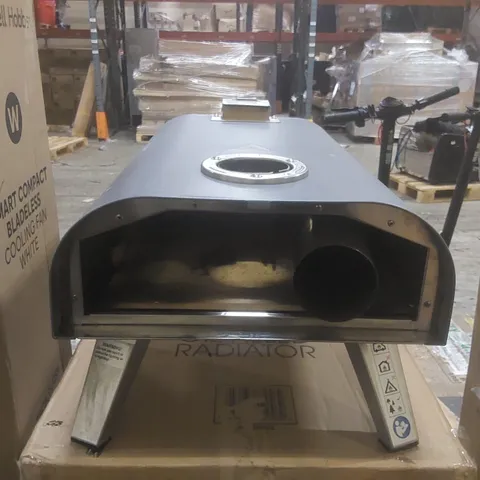 GEORGE FOREMAN GFWPPO1GPC WOOD PELLET PIZZA OVEN - GREY