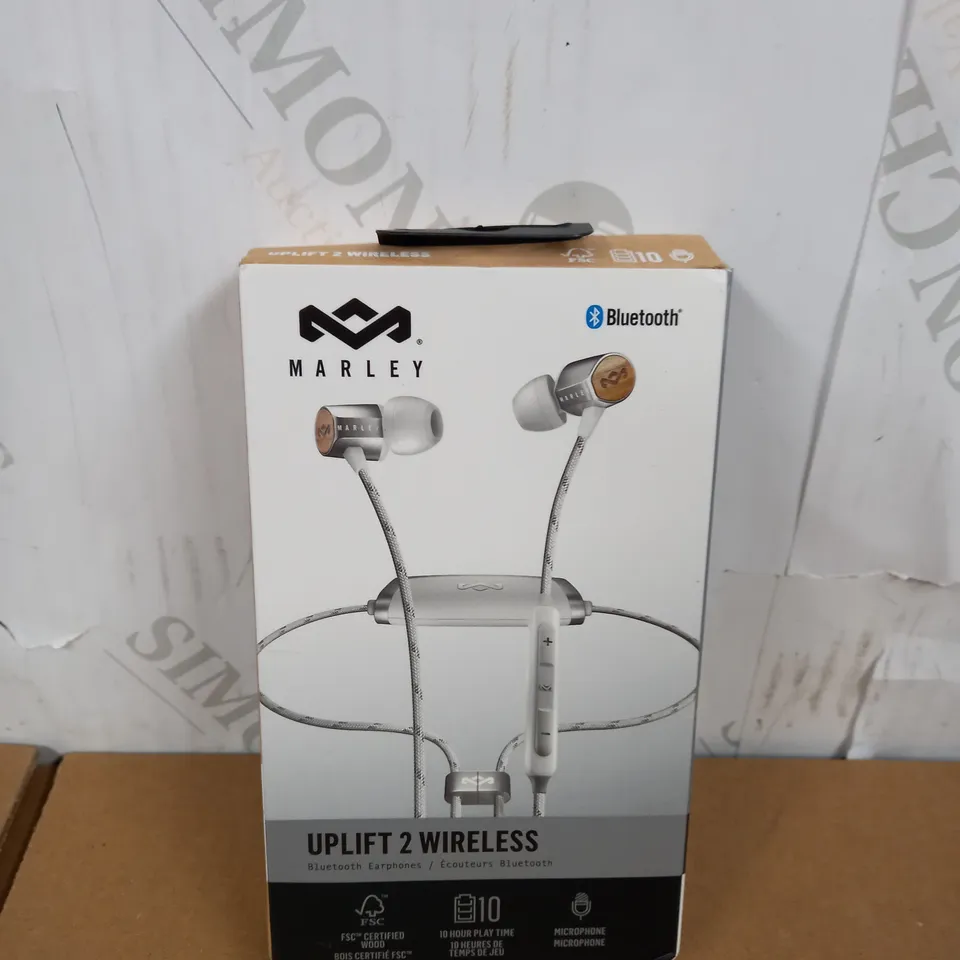 HOUSE OF MARLEY UPLIFT 2 WIRELESS BLUETOOTH EARPHONES