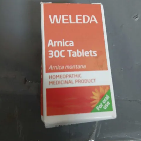APPROXIMATELY NINE BOTTLES OF WELEDA ARNICA 30C TABLETS – HOMEOPATHIC REMEDY (ARNICA MONTANA) – ORAL USE
