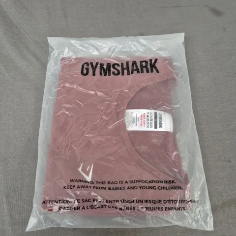 BAGGED GYMSHARK EVERYDAY SEAMLESS CROP TOP - SIZE SMALL