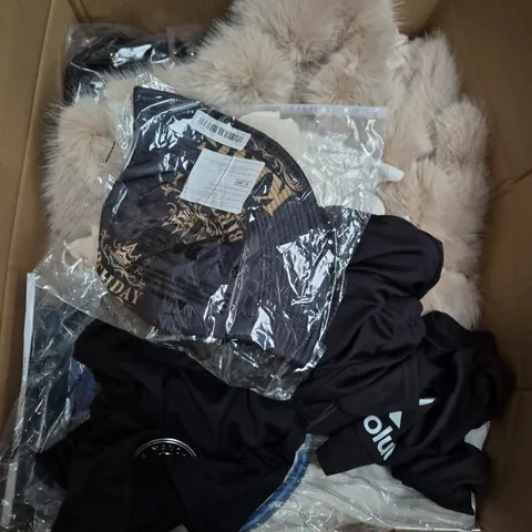 APPROXIMATELY 25 ASSORTED CLOTHING AND FASHION PRODUCTS IN VARIOUS STYLES AND SIZES - COLLECTION ONLY