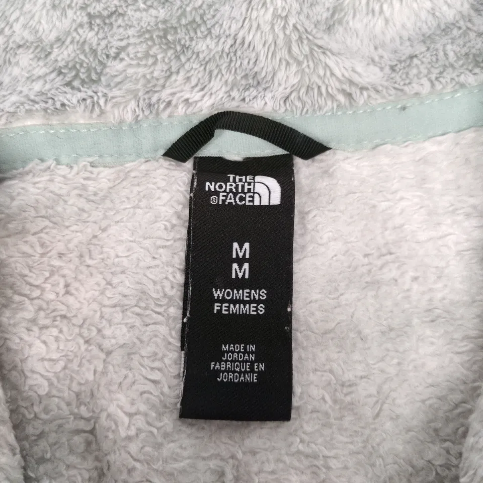 THE NORTH FACE WOMEN'S FLEECE JACKET – SIZE M, GREY