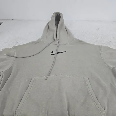 NIKE HOODIE – GREY, ZIPLESS HOODED SWEATSHIRT, SIZE XS