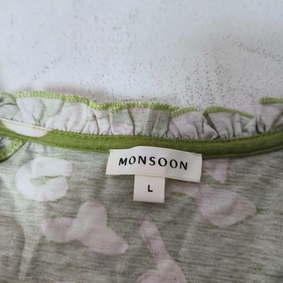 MONSOON WOMEN'S FLORAL DRESS – UK SIZE L