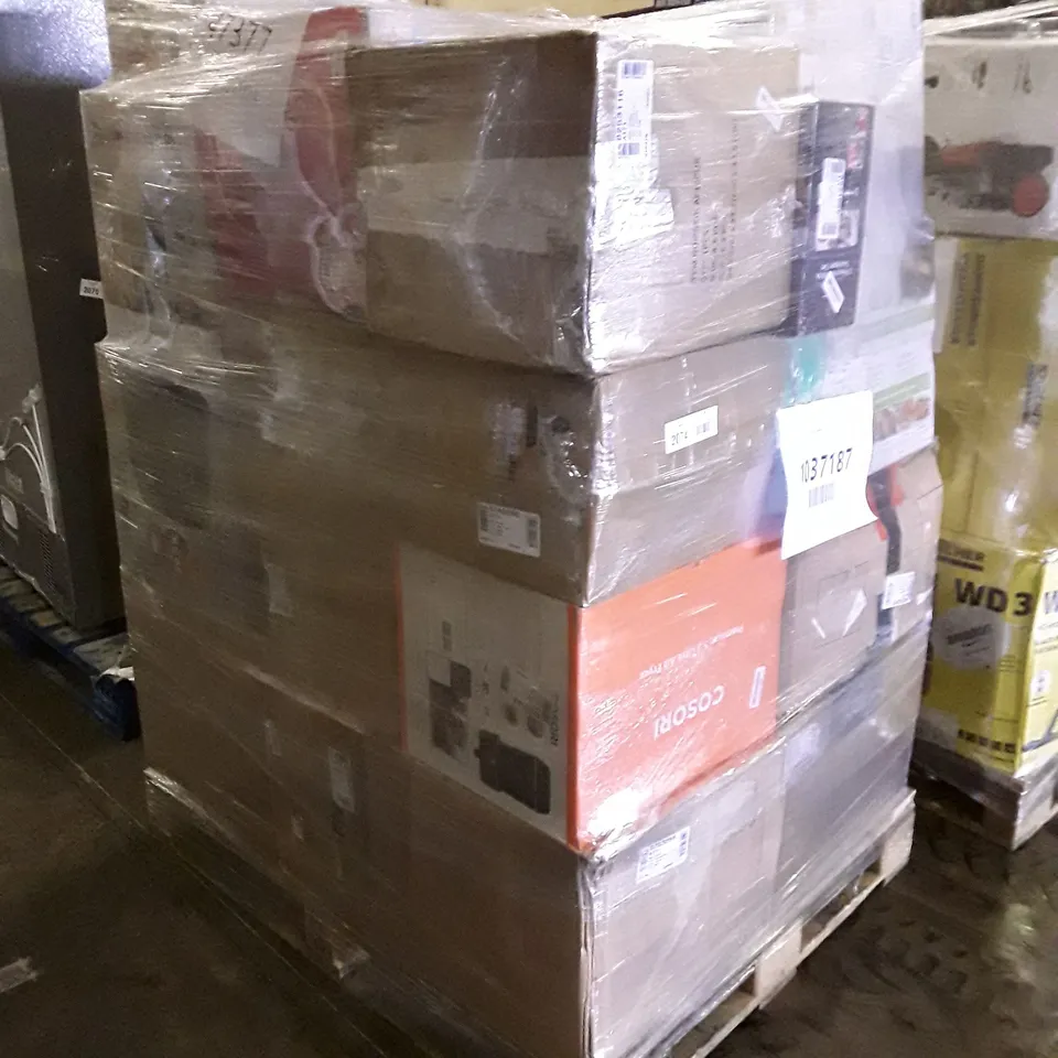 PALLET OF APPROXIMATELY 35 ASSORTED HOUSEHOLD & ELECTRICAL ITEMS INCLUDING