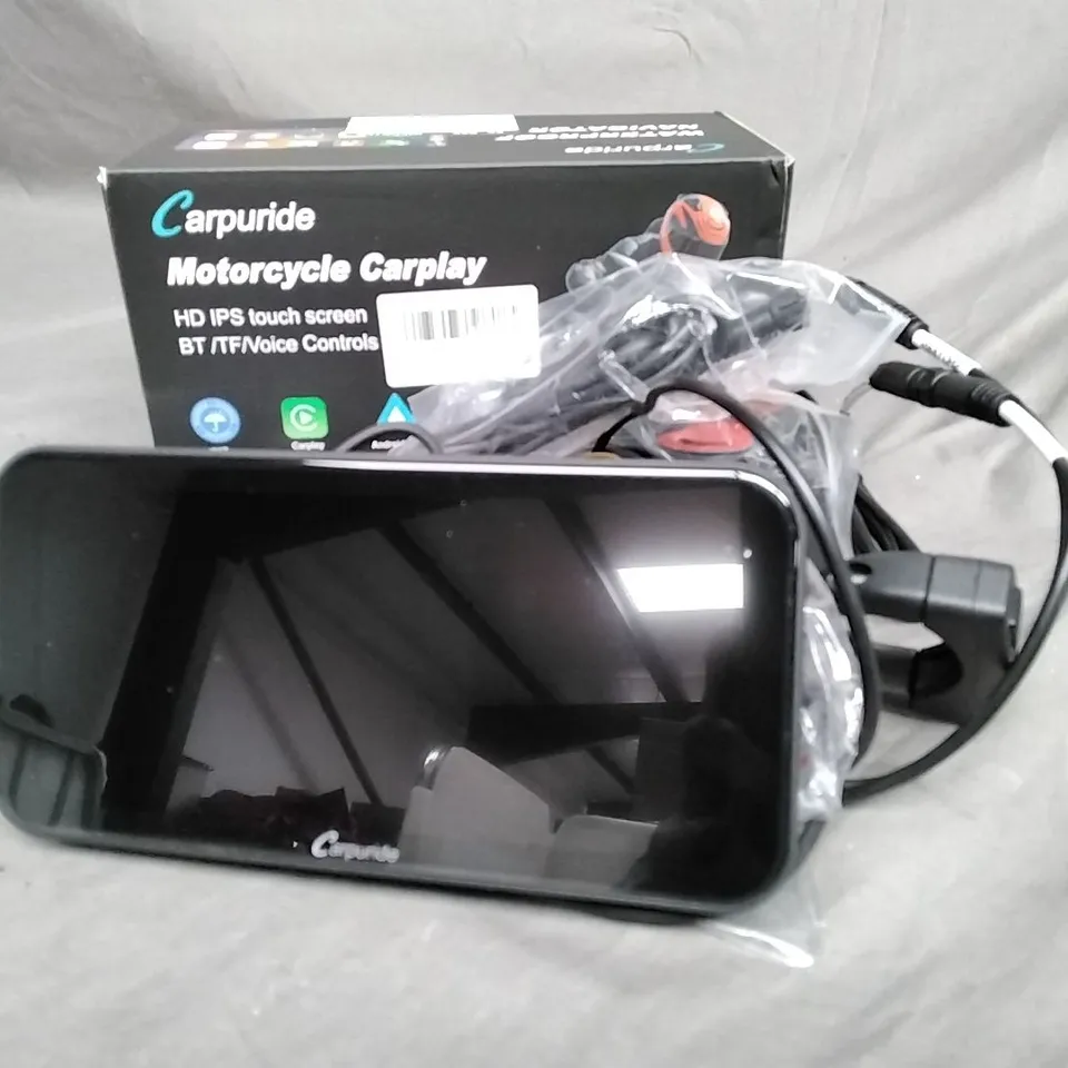 CARPURIDE W603D MOTORCYCLE GPS CARPLAY SCREEN