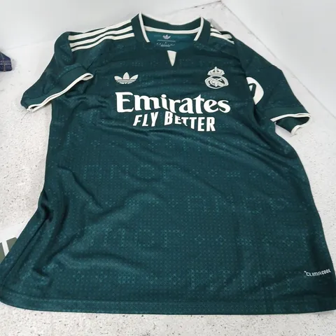 REAL MADRID FC JERSEY - ADIDAS, EMIRATES FLY BETTER SPONSOR, NO.7 ALI